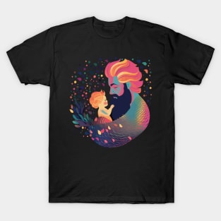 Mermaid Fathers Day T-Shirt